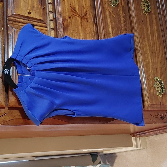 NWOT TED BAKER REELA CREPE SLEEVELESS TOP SIZE 1 - Picture 3 of 8